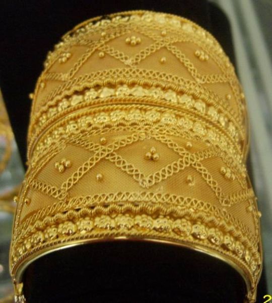 otantik işli bilezik tasarımı