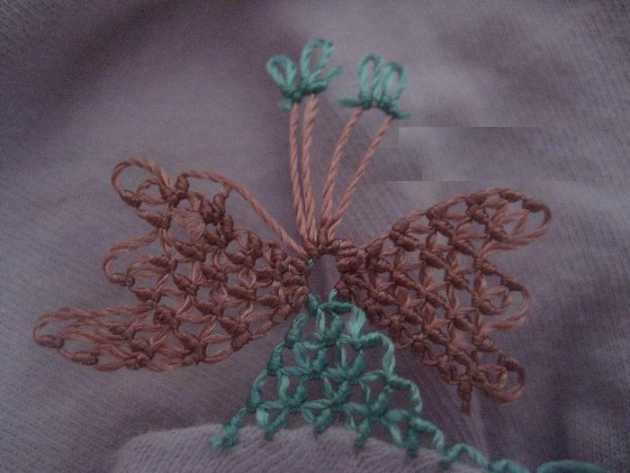 iğne oyası kelek motifi örnekleri