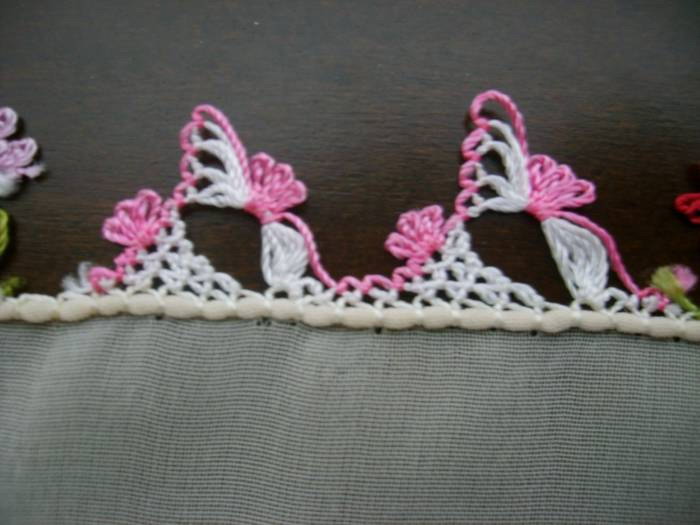 mükemmel kelebek iğne oyası moptifleri