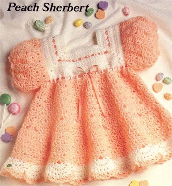 El Örgüsü Bebek Elbiseleri