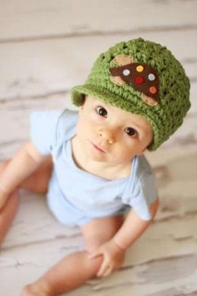 çok güzel bebek şapkası örnekleri