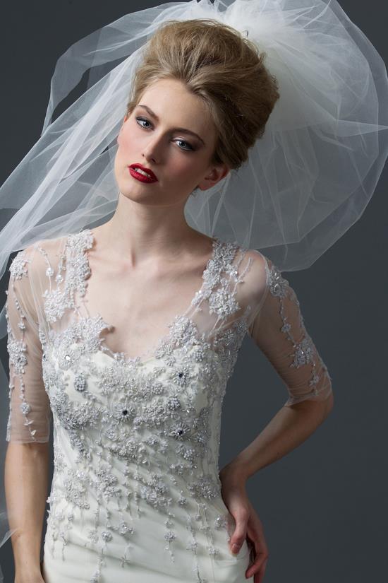 Yarım kollu gelinlik modelleri