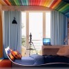 Rainbow-themed-kids-room