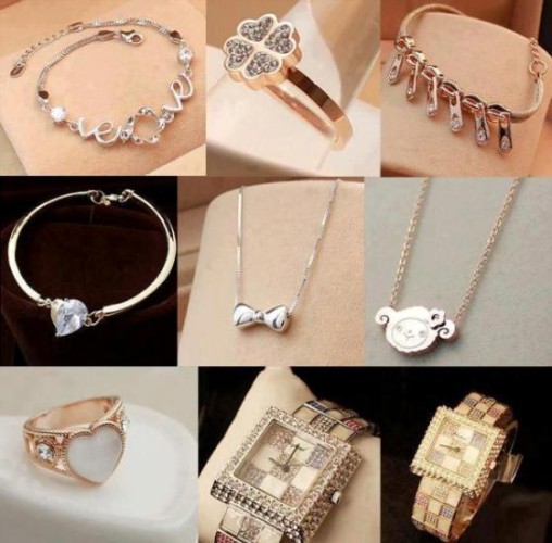 kelebek desenli ayak parmak yüzügü ve halhal birleşimi