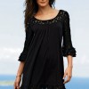 Victoria's Secret Siyah Bol Dantel Elbise Trend