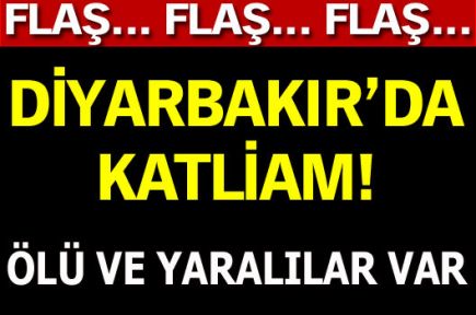 Diyarbakır’da Çatışma 8 Ölü 9Yaralı