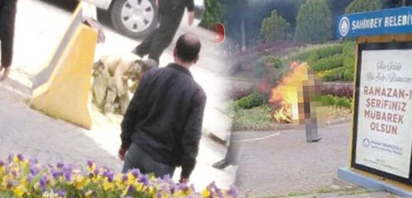 İş bulamadığı için kendini yaktı!
