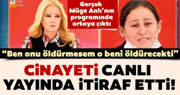 Kocasını Öldürdüğünü Canlı Yayında İtiraf Etti
