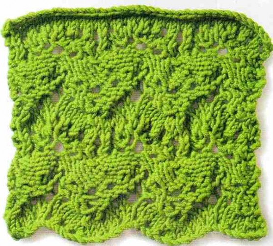 Ajur Motifi Örgü Tekniği