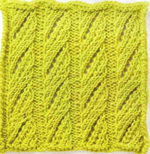 Ajurlu Burgu Örgü Tekniği