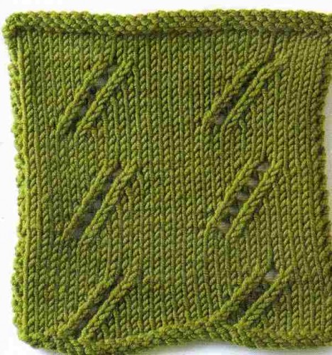 Ajurlu Kesik Örgü Tekniği