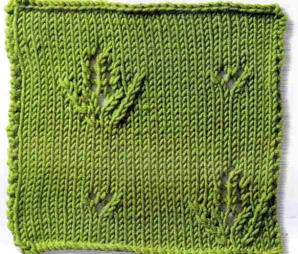 Ajurlu Sümbül Örgü Tekniği