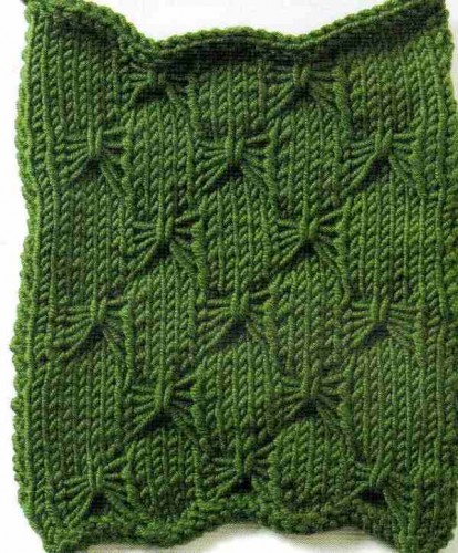 Büyük Kelebek Örgü Tekniği