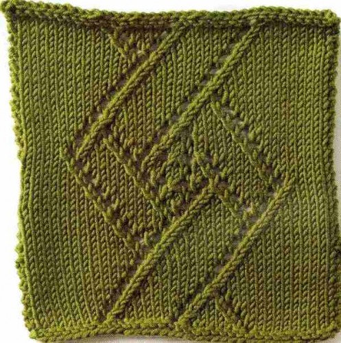 Demiryolu Örgü Deseni