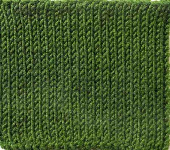 Duble Düz Örgü Tekniği