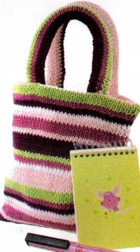 Düz ve Ters Örgü İlmeklerinin Birlikte Kullanımı