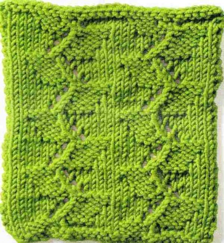 Gül Dalı Örgü Modeli