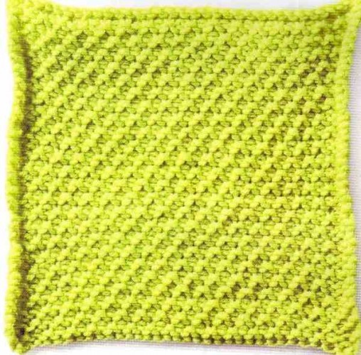 Kabartmalı Keten Örgü Tekniği