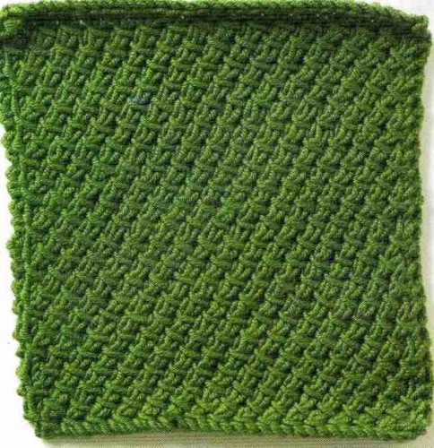 Kalburabastı Örgü Motifi