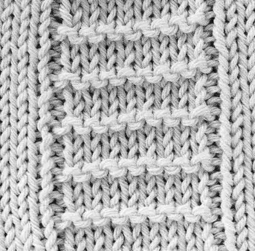 Denizci Motifleri Merdiven Örgü