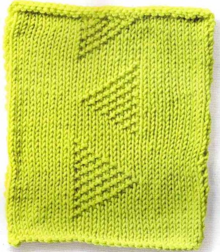 Piramit Örgü Örneği