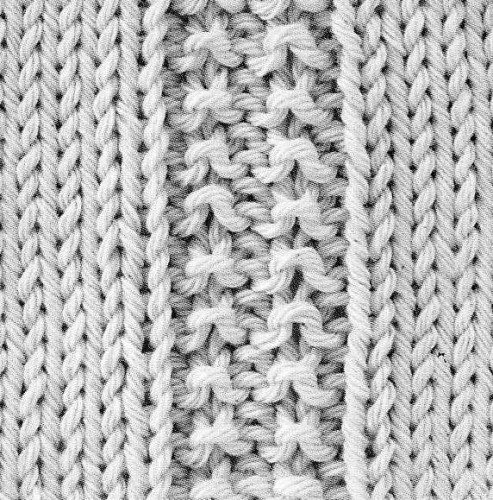 Denizci Motifleri Pirinç Merdiven Örgü