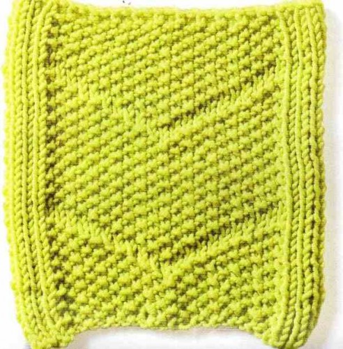 Pirinçli Zikzak Örgü Tekniği