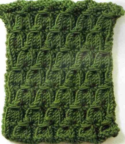 Püskül Örgü Deseni