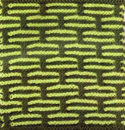 Sandviç Örgü Örneği