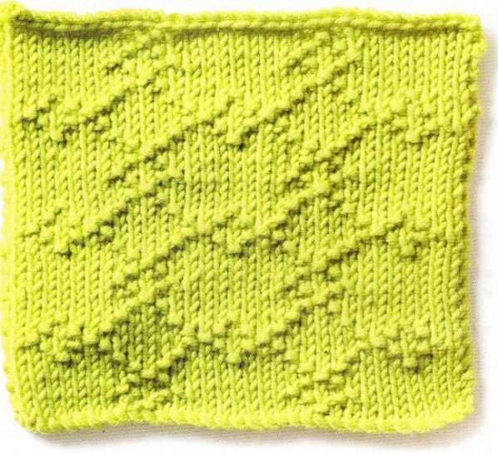 Tekli Baklava Örgü Tekniği