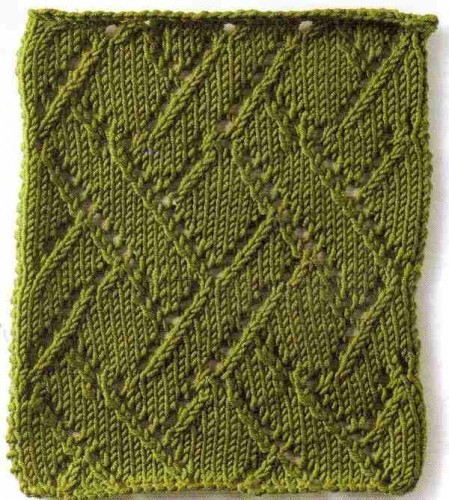 Verevine Mozaik Ajur Örgü Tekniği