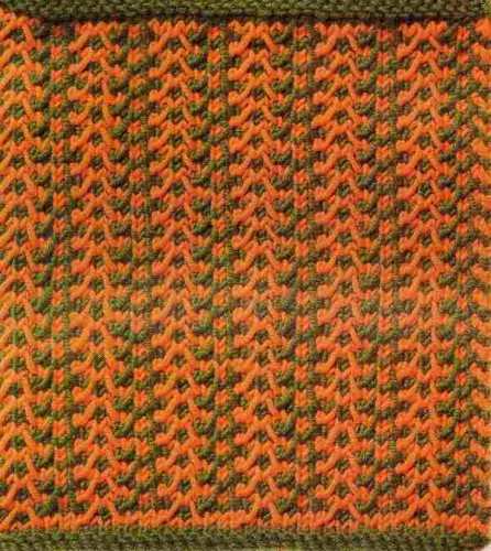 Yonca Tarlası Örgü Deseni