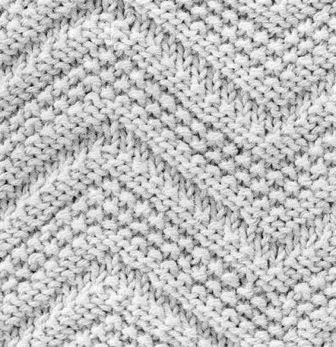 Düz ve Ters Örgü İlmekleri Zikzak Örgü