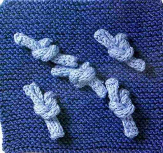 Düğümler Örgü Deseni Yapılışı