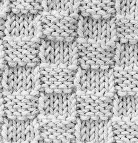 Düz ve Ters Örgü İlmekleri Kesme Şeker