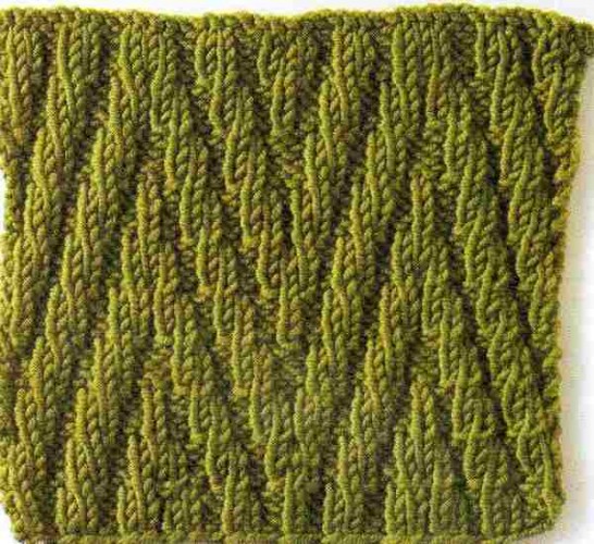 Çiftli Zikzak Örgü Tekniği