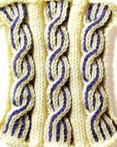 İki Renkli Saç Örgüsü