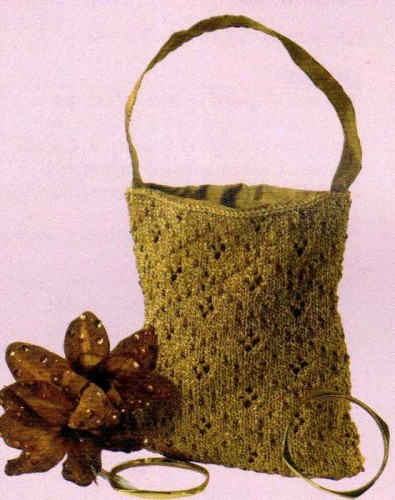 Boncuklu Çanta Modeli