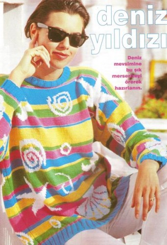 Deniz Yıldızı Merserize Kazak Modeli