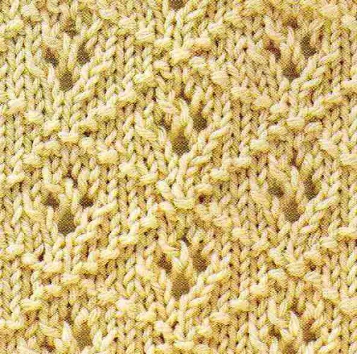 Ajurlu Örgüler Dört Yapraklı Baklava