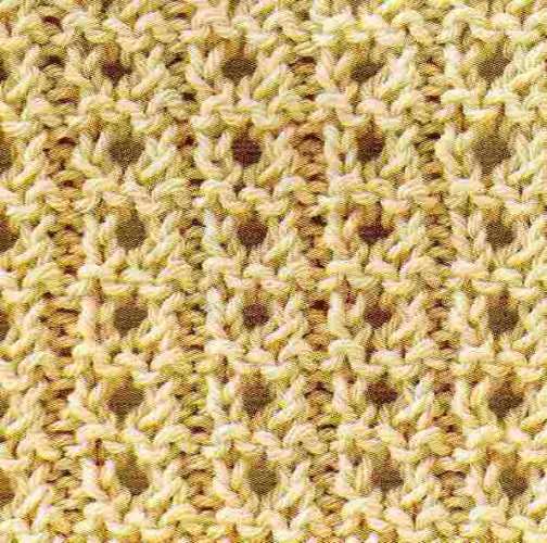 Ajurlu Örgüler Kuş Gözü Lastik