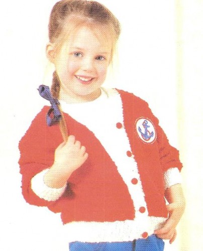 Kırmızının Albenisi Kırmızı Çocuk Hırkası