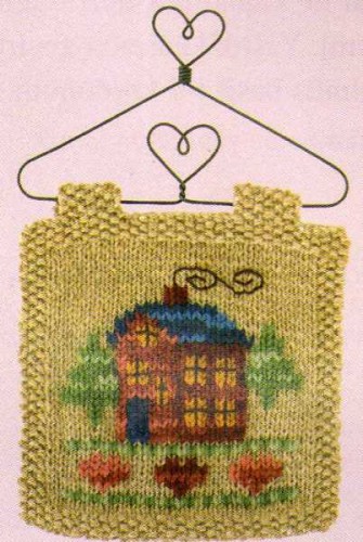 Örgü Duvar Askısı Süsü