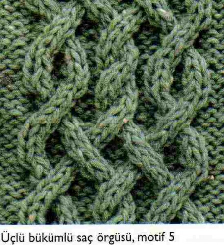 Saç Örgüsü Battaniye Örneği