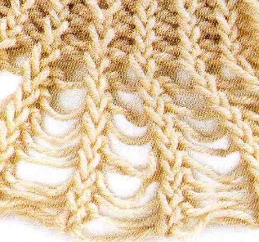 Kenar Bordürleri İlmek Kaçırmalı Bordür