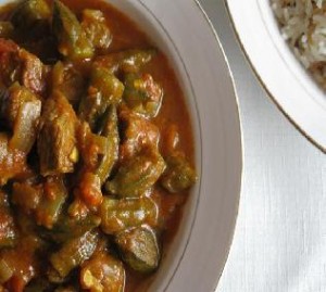 Bamya Yemeği