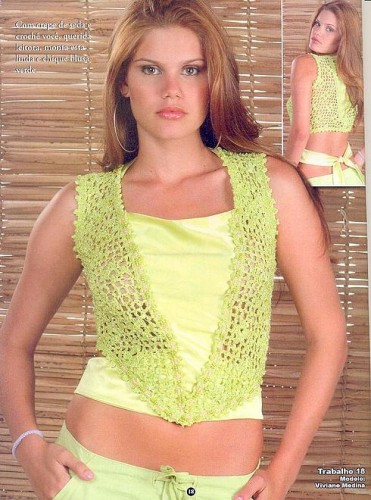 Firkete İşi Yelek Modelleri