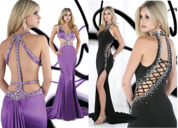 Yeni Sezon Renkli Abiye Elbise Modelleri