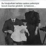 Bu fotoğraftaki kafaları sadece psikolojisi bozuk insanlar görüyor
