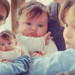 Meryem Uzerli’den kızları Lara ve Lily Koi ile yeni poz